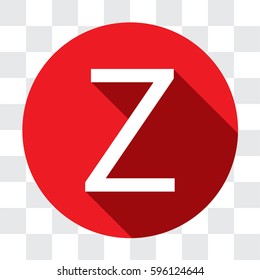 An Illustrated Icon Isolated on a Background - Z