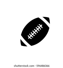 An Illustrated Icon Isolated on a Background - American Football