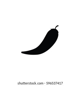An Illustrated Icon Isolated on a Background - Chilli Pepper