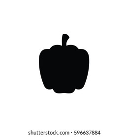 An Illustrated Icon Isolated on a Background - Pepper