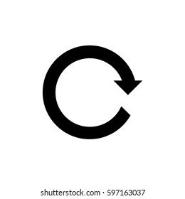 An Illustrated Icon Isolated on a Background - Refresh Forward