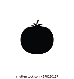 An Illustrated Icon Isolated on a Background - Tomato