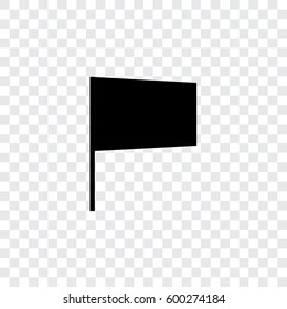 An Illustrated Icon Isolated on a Background - Lower Arc Flag