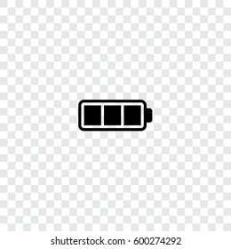 An Illustrated Icon Isolated on a Background - Full Battery