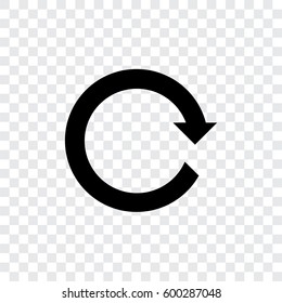 An Illustrated Icon Isolated on a Background - Refresh Forward