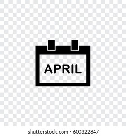 An Illustrated Icon Isolated on a Background - Square Calendar Month