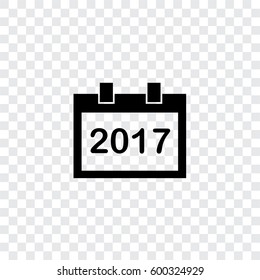 An Illustrated Icon Isolated on a Background - Square Calendar Year