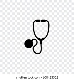 An Illustrated Icon Isolated on a Background - Stethoscope