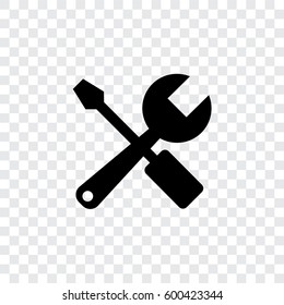 An Illustrated Icon Isolated on a Background - Tools