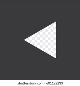 An Illustrated Icon Isolated on a Background - Play Back