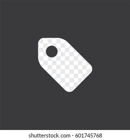 An Illustrated Icon Isolated on a Background - Tag