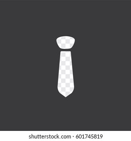 An Illustrated Icon Isolated on a Background - Tie