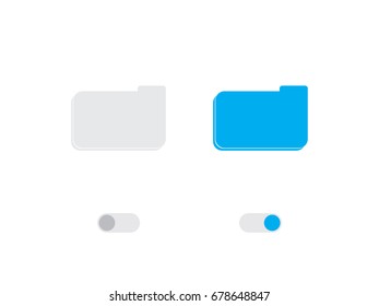 An Illustrated Icon Isolated on a Background - File