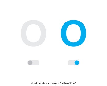 An Illustrated Icon Isolated on a Background - O
