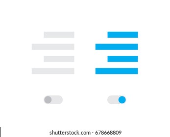 An Illustrated Icon Isolated on a Background - Right Align