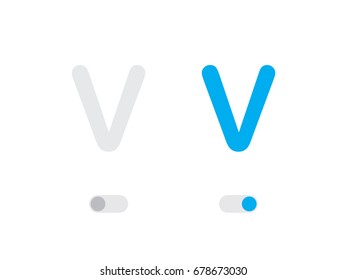 An Illustrated Icon Isolated on a Background - V