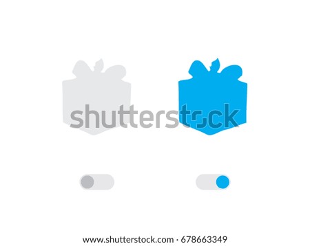 An Illustrated Icon Isolated on a Background - Present