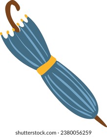 illustrierter Regenschirm