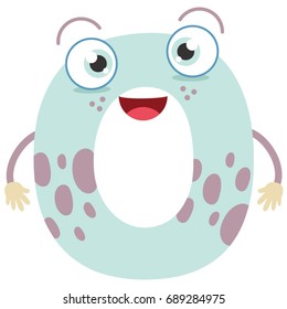 Illustrated Letter O Illustrated Letter O