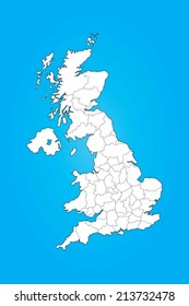 An Illustrated Map of the United Kingdom