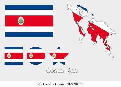 1,360 Costa rica flag circle Images, Stock Photos & Vectors | Shutterstock