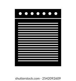 Bloco de anotações ilustrado em um plano de fundo