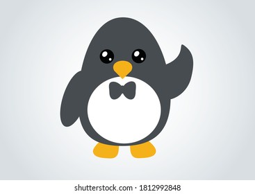 illustrated penguin good for children education books  children app  easy drawing for birthday poster 