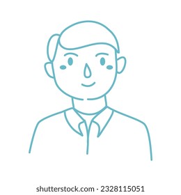 illustrated people man avatars icon