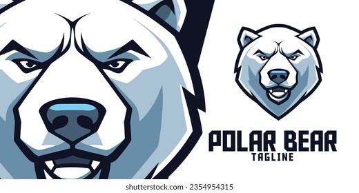 Illustrated Polar Bear Logo: Create an exquisite illustrated polar bear logo for your sport and e-sport gaming teams.
