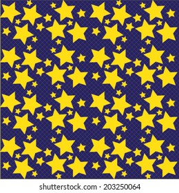 Illustrated Seamless Texture - Stars