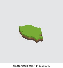 An Illustrated Shape of Romania