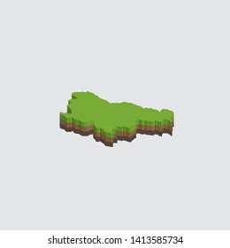 An Illustrated Shape of Slovenia