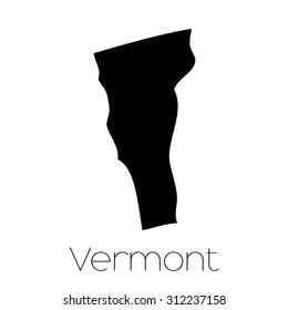 An Illustrated Shape of the State of Vermont