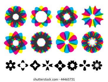 Illustrated spiral creations
