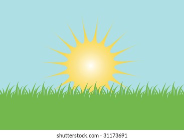 sol ilustrado