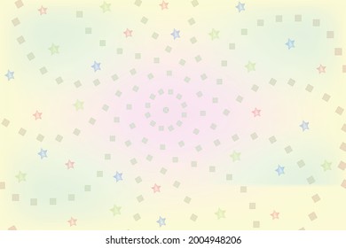 illustrated vector abstract backgrounds with special symbols