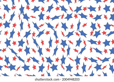 illustrated vector abstract backgrounds with star symbols
