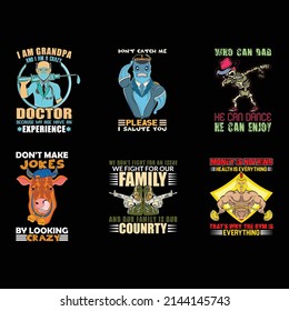 Illustrated vector t shirt design