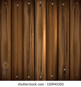 Illustrated wood parquet texture. Vector illustration. Eps 10.