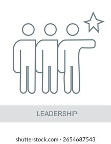 Illustrates the ability to lead, inspire, and influence others.