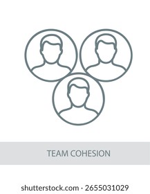 Illustrates unity and strong interpersonal bonds within a project team.