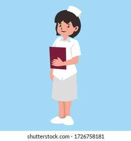 illustratiion graphic vector of Nurse, nurse vector, vector illustration.
