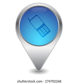 illustrating of modern icon phone