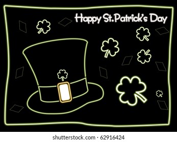 illustration for 17th march, happy st patricks day