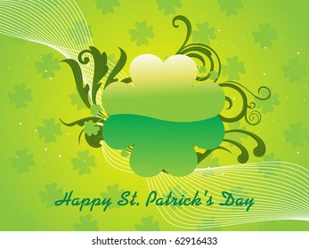 illustration for 17th march, happy st patricks day