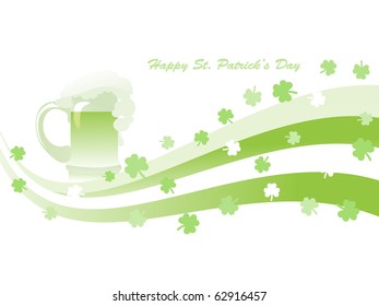 illustration for 17th march, happy st patricks day