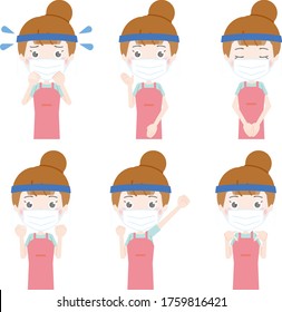 Ilustración 2 del equipo de una mujer