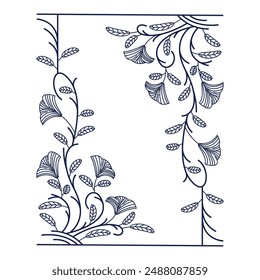 ILLUSTRATION 251 NATURE BOTANICAL FRAME