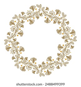 ILLUSTRATION 258 VINTAGE FLORAL OR ORNAMENTAL FRAME BACKGROUND