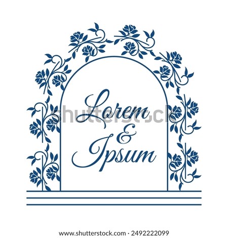 ILLUSTRATION 285 CAN USE FOR WEDDING INVITATION